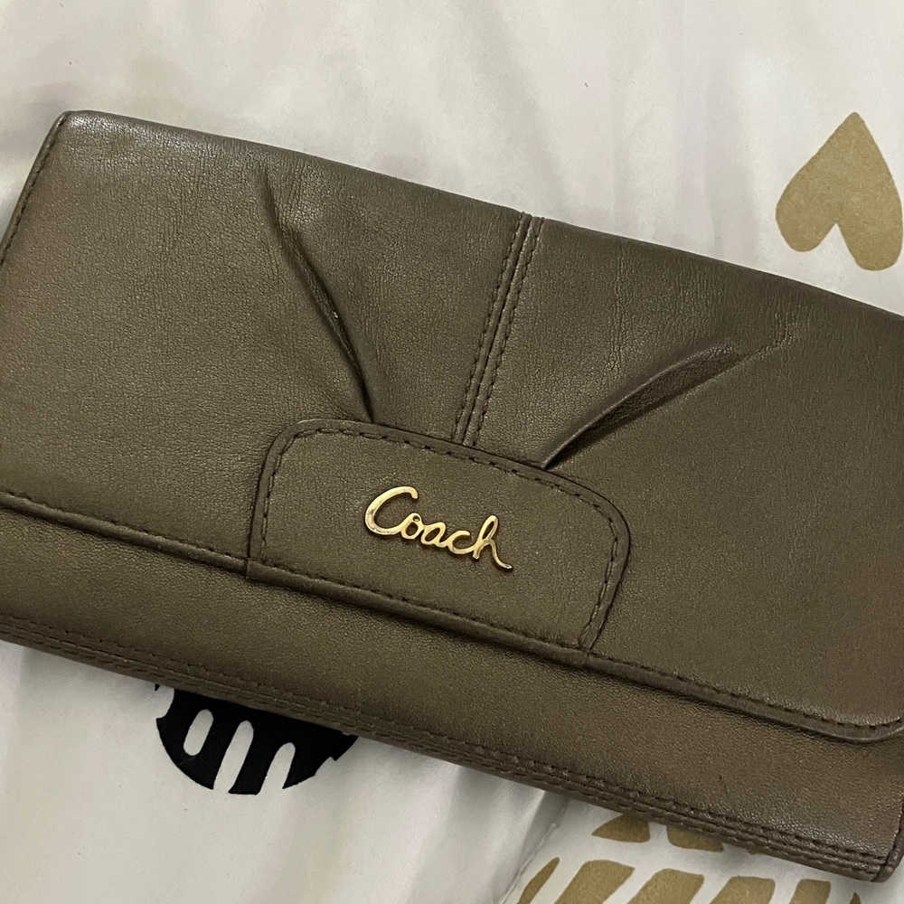 Coach Shimmering Brown Women's Wallet